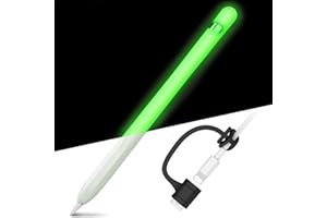 AHASTYLE Cover Apple Pencil 1 Generazione Custodia Apple Pencil 1 Cover Accessori in Silicone Compatibile con Apple Pencil 1st Generazione (Verde Fluorescente)