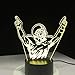 Produktbild Motocross Bike Champion Mann Nachtlichter LED USB 7 Farben Sensor Schreibtischlampe als Urlaub Neuheit 3D Tischlampe Geschenke