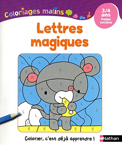 Download Coloriages Malins - Lettres Magiques PS