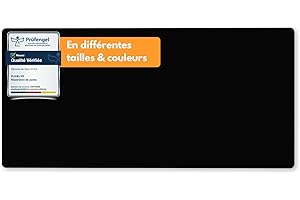 Flickly® Patchs de réparation Autocollants | camions, remorques, tentes, auvents, Camping, parasols, Piscine | Disponibles en Plusieurs Couleurs | 50 x 24 cm | Noir (RAL9005)