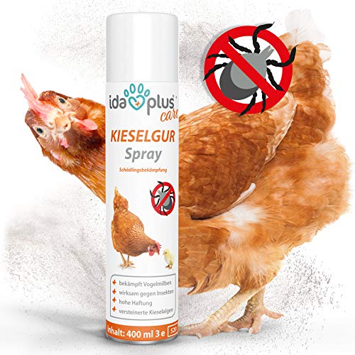 Ida Plus Kieselgur Milben Spray 400 Ml Mittel Gegen