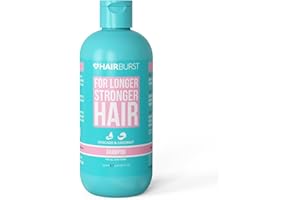 HAIR BURST Hair Growth Shampoo For Woman — Reduces Hair Loss - Strengthens Growth, Contains No SLS and Parabens, Coconut and Avocado Aroma, New Bigger Bottles 350ml
