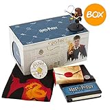 WOOTBOX - Harry Potter n°2 - Coffret Cadeau Collector - Homme - T-Shirt Dumbledore & Figurine Qfig Hermione Granger - Taille S