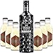 Produktbild Three Sixty Moscow Mule Set - Three Sixty Black 42 Vodka 70cl (42% Vol) + 6x Goldberg Intense Ginger 200ml -[Enthält Sulfite]
