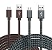 Produktbild Micro USB Kabel Nylon, BeneStellar (2 Pack 1,8m) High Speed USB 2.0 A Male auf Micro B Synchronisations und Ladekabel für Android, Samsung, Huawei, HTC, Sony, Nexus, Xiaomi und mehr (Marine & Braun 1,8m* 2)