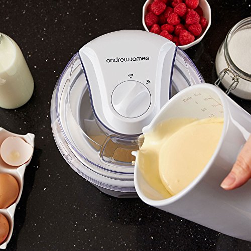 Andrew James – *1,45 Liter* Eismaschine/Speiseeismaschine- Sorbet + Frozen Joghurt Automat – Gewählt Vom Which Magazine (UK) Zum „Best Buy“ Eiscremeautomaten - 5