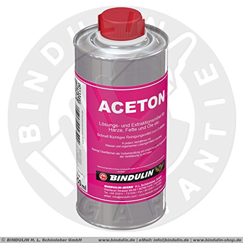 Preisvergleich Produktbild Aceton schnell flüchtiges Reinigungsmittel zum entfetten (250 ml)