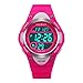 Produktbild Providethebest Boy Sport-Uhr Digital-LED Reizende Mädchen-Gummibügel-Armbanduhr wasserdicht Outdoor-studierenden Kinder Wrist Zeitschaltuhren