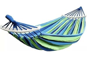 DEKO ART HAMAK OGRODOWY MOCNY XXXL HUŚTAWKA +WOREK 200X150