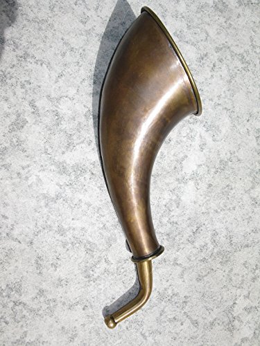 Messing Stethoskop Hörrohr Hearing Pipe Hörmaschine Hörverstärker 36cm Antikstil - 3