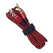 Produktbild Distinct® geflochten Stoff 3 M 3,5 mm männlich, männliche Stereo Audio AUX Aux-Kabel für iPod MP3 (rot)