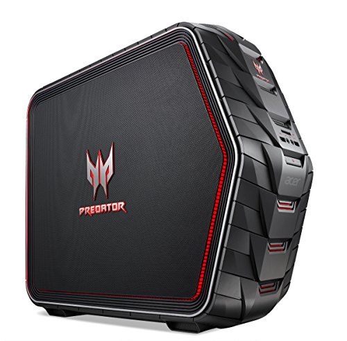Acer Predator (G6-710) Desktop-PC (Intel Core i5-6600K, 8GB DDR4-RAM, 128GB SSD + 2TB HDD, Nvidia Geforce GTX 970, DVD, Win 10 Home, inkl. Predator Tastatur und Maus) schwarz - 4
