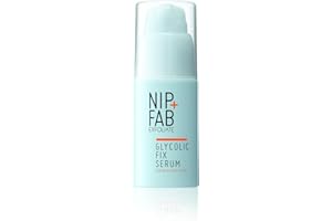 NIP+FAB Nip + Fab Glycolic Acid Fix Serum for Face with Aloe Vera, AHA Anti-Aging for Fine Lines and Wrinkles, Refine Minimize Pores, Skin Toning, 30 ml