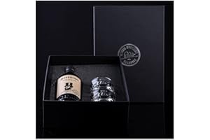 VECCHIO MAGAZZINO DOGANALE JEFFERSON Amaro Importante70cl + 2 bicch. Equilibrio (Confezione Tailor Made)