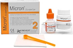 PrevestDenPro X-ray opaque glass ionomer tooth cement A2 natural clay for permanent dental restorations 30 plus repairs