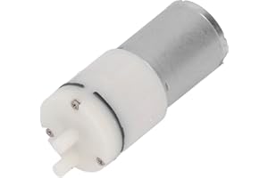 HYUDUO Diaphragme de Gonflage de la Pompe à Air, Mini Pompes à Air de Type Diaphragme Pompe à Eau Micro Moteur à Vide à Faible Bruit pour Aquariums(12V 1.8A 30W)