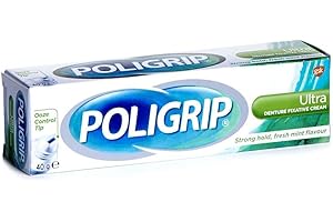 GSK GROUP Poligrip Ultra Denture Fixative Cream 40g - by Poligrip