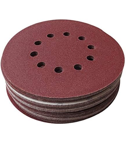 Scheppach Lot De 10 Disques Abrasifs 215 Mm Grain 240 - Accessoires Originaux Pour DS200, DS920, DS930 - Ponçage Murs Et Plafonds