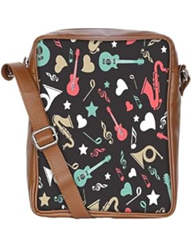 Snoogg , Damen Umhängetasche mehrfarbig multi