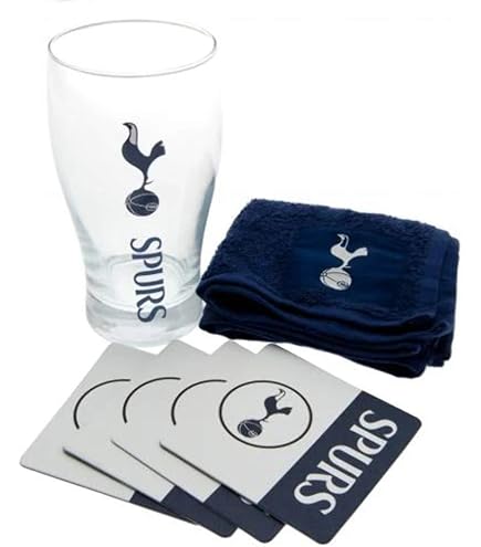 Tottenham Hotspur Pint Glass - Lilywhites | 16 Oz Beer Glass Gift