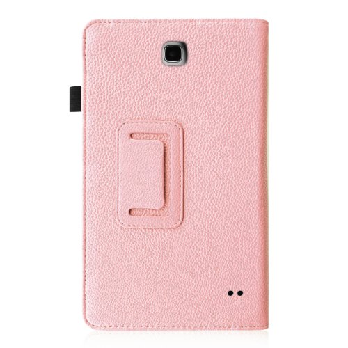 Fintie Samsung Galaxy Tab 4 7.0 Hülle Case – Slim Fit Folio Kunstleder Schutzhülle Cover Tasche mit Ständerfunktion für Samsung Galaxy Tab 4 7.0 T230 T235 (7 Zoll) Tablet, Rosa - 3