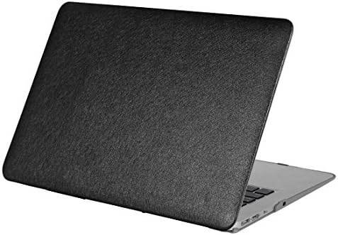 Mac Cases &amp; Covers, For Macbook Pro Retina 12 inch Silk Texture Apple Laptop PC Protective Case ( Color : Black )