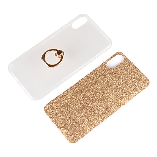COVO   TPU Shining Anillo Funda Carcasa Case Cover Caso para iPhone 8 Blanco 