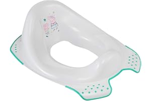 keeeper Redutor de Inodoro Peppa Pig, De 18 Meses a 4 Años, Antideslizante, Ewa, Gris