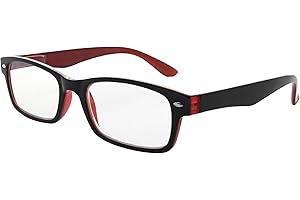 eyekepper Okulary do czytania - klasyczny prostokątny kształt do pracy/rekreacji z zawiasami sprężynowymi