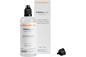 S-PolyBond® Cristal acrílico, plexiglás, pegamento, pegamento de soldadura en frío, 100 ml, adecuado también para pegar ABS, ASA, SAN, PS (1, cristal acrílico/plexiglás)