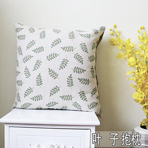 Back Stuffed Cushion Cushion Pillow Waist Pillow Leaves (sleeve + core) 45x45cm
