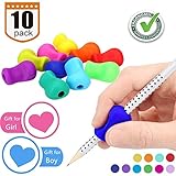 ✍NOREEN Bleistift Griffe wurden für BEIDE Rechts- und Linkshänder mit Qualität und Komfort entwickelt und getestet, die von Konkurrenzprodukten nicht angeboten werden.