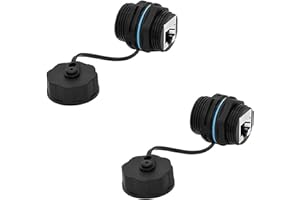 PENGLIN 2PCS Connecteur blindé CAT6 RJ45 étanche, Coupleur Ethernet étanche IP68 femelle-femelle