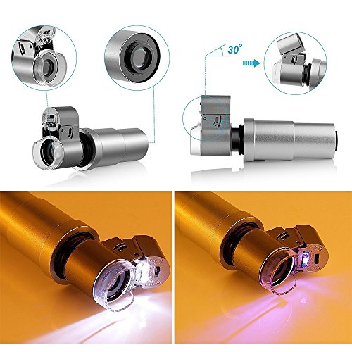 APEXEL 200X optisches Zoom Mikroskop Lupe mit Universal Clip fÃ¼r iPhone 7/6/6/6s plus Samsung Galaxy S7/S7 Edge S6/S6 Edge und die meisten Android Smartphone