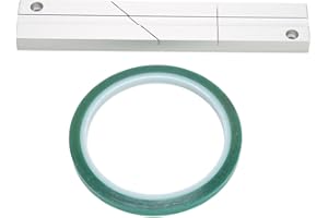 ANNADUE Blocco di Giunzione Nastro da 1/4, Blocco di Giunzione Nastro da Bobina a Bobina da 10 Pollici, Kit di Giunzione a Bobina Aperta con Blocco di Giunzione e Nastro di