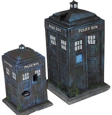 Police Box Aquarium Ornament
