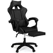 IDMarket - Fauteuil de Gaming Alex réglable avec Repose-Pied ...
