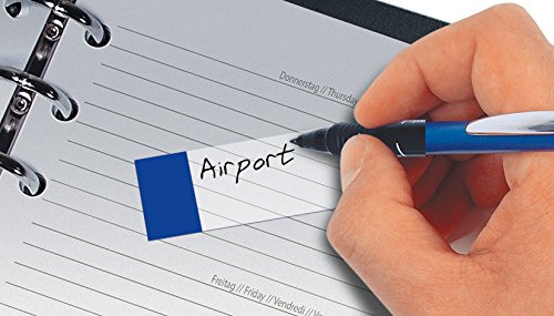 Sigel HN670 Haftmarker Transparent, 160 Streifen im Format 20 x 50 mm, grün, gelb, blau, rot - 3