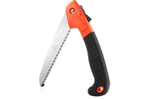 WISDOMLIFE Sega da Potatura Pieghevole 180 mm, Giardino/Campeggio Seghetto, Sega Mano Professionale