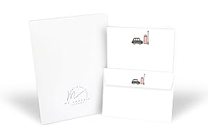 Me Loovely London Icon Letter Writing Paper and Envelopes Set A5 Size Papers Stationery Writing Supplies for School Home & Office | Christmas Gifts (10 Letters & 10 Envelopes with Gift Envelope)