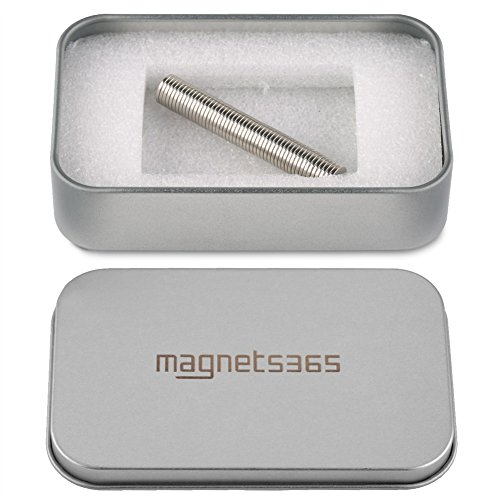 50 Stück N52 starke Neodym Magnete 8 x 1 mm runde Scheiben super Power Magnete … - 2