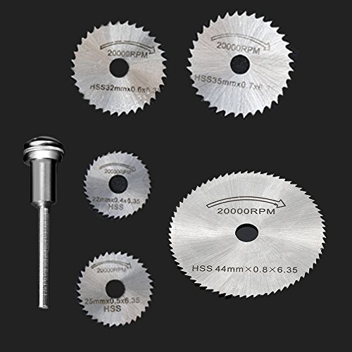 Sägeblatt Kreissägeblatt Set JTENG dremel drehwerkzeug geeignet Trennscheiben Schneid Set für holz, plastik, fiberglas, kupfer, aluminium und dünnen blech Zubehör für Elektrowerkzeuge - 2
