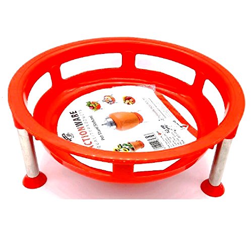 MagnusDeal® "Pot Stand Deluxe (20.30 CM) Qty.(1pc) Color-Rendom,Size- 20 CM, Height 10 CM " RS.519 (71.00% Off) - Amazon