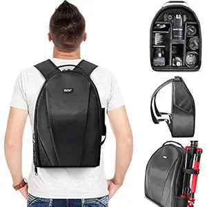 Vivitar Camera Backpack Bag for DSLR Camera, Lens and Accessories