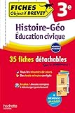 Image de Objectif Brevet Fiches Détachables Histoire Géographie Education Civique