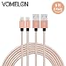 Produktbild Lightning Kabel, 2Pack 6FT Tangle-Free Nylon geflochtene Schnur Lightning zu USB-Ladekabel Kompatibel mit iPhone 7/7 Plus / 6S / 6 Plus, SE / 5S / 5, iPad, iPod Nano 7