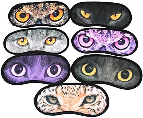 Frixie(TM) Cute Animal Sleeping Eye Mask Blindfold Test Relax Sleep Travel Cover Eye-shade