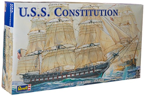 Preisvergleich Produktbild Revell-Monogram Modellbausatz Segelschiff LG, USS Constitution, Maßstab: 1:96
