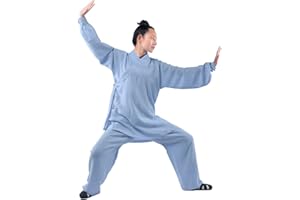 G-LIKE Tai Chi Uniform Kleidung - Qi Gong Kampfkunst Wing Chun Shaolin Kung Fu Training Dao Taoistische Bekleidung - Hanf