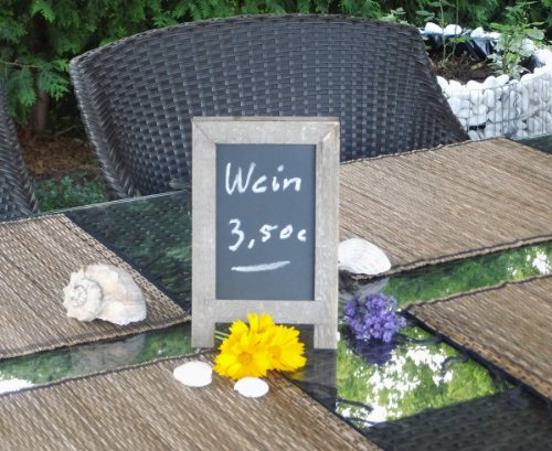 Memotafel Kreidetafel Restaurant-Tischtafel – beidseitig beschreibbar! - 2